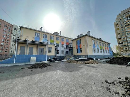 В спальном районе Астрахани строят детский сад