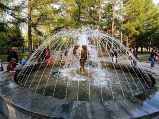 В Омске включат первые фонтаны в конце апреля
