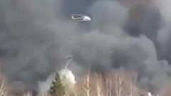  В Свердловской области возникло сразу несколько крупных пожаров: видеосвидетельства