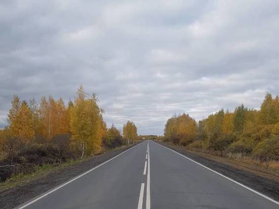 В Омской области отремонтировали дорогу Марьяновка – Шербакуль