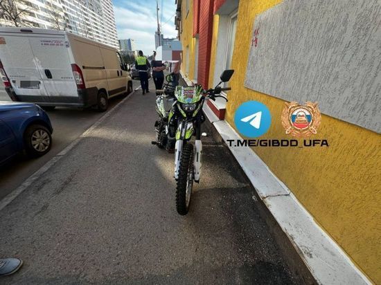 27-летний мотоциклист пострадал при столкновении с иномаркой в Уфе