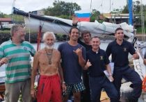 Российские путешественники продолжили свою кругосветную экспедицию после инцидента в Тихом океане