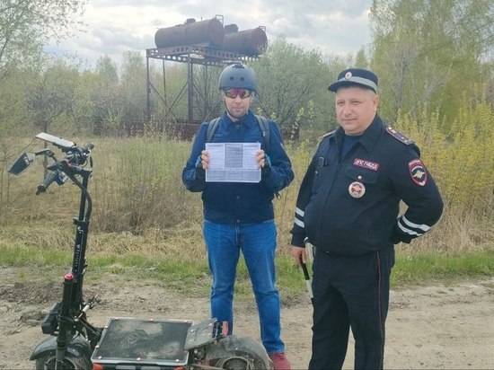 В Рыбновском районе сотрудники ГИБДД провели акцию «Безопасность на СИМ»