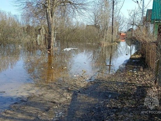 В Старорусском и Чудовском районах ушла вода с 23 подтопленных участков