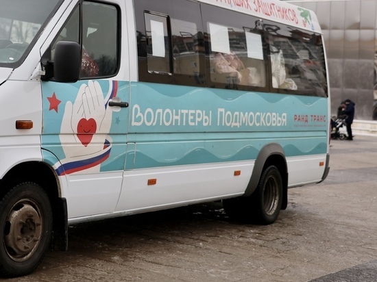 Подмосковные волонтеры передали гуманитарную помощь детям Горловки