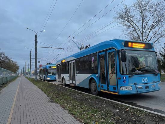 В Пензе из-за оторвавшегося кабеля некоторые троллейбусы изменят маршрут