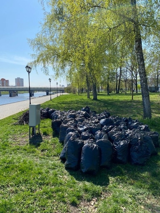 В Орле во время общегородского субботника собрали больше 500 тонн мусора