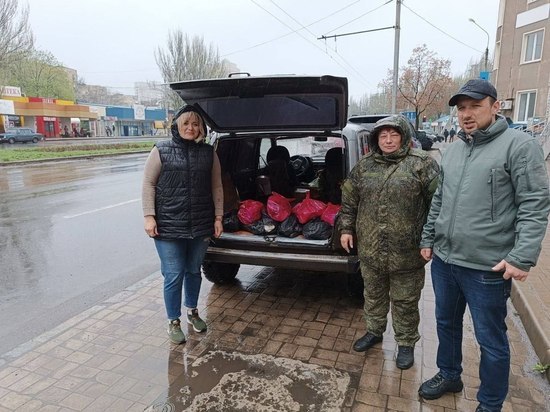 Жители освобожденных территорий под Ясиноватой получают еженедельную гумпомощь