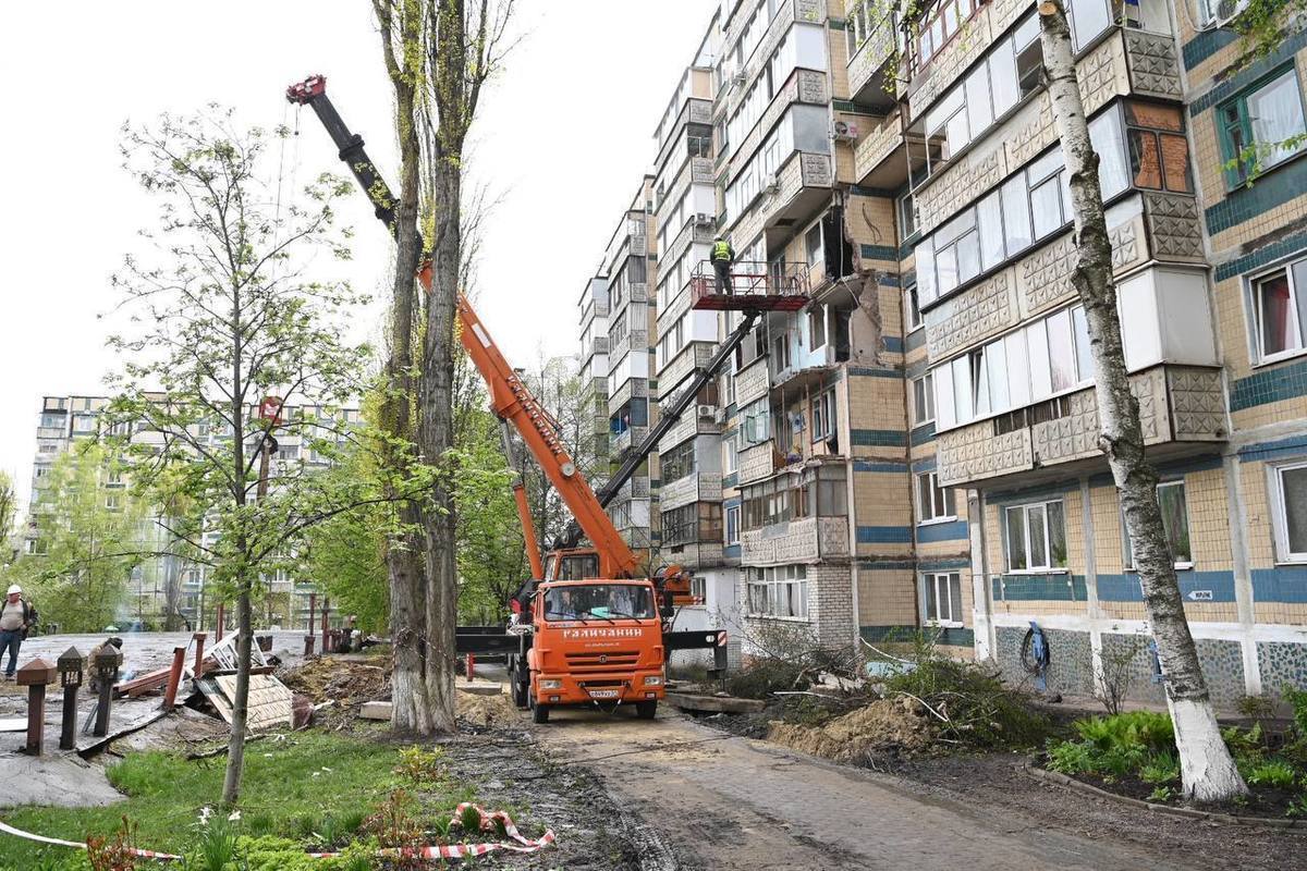 В Белгороде пострадавший дом на Шаландина готовят к капремонту - МК Белгород