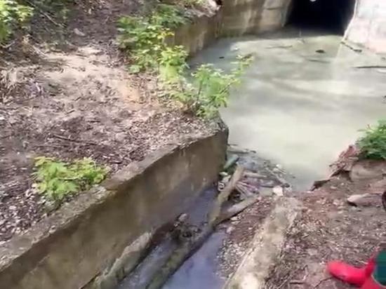 Возле родника Святого Павла в Ростове потекли сточные воды