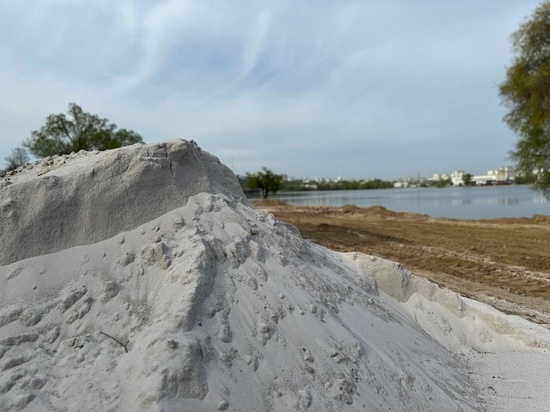 На городской пляж в Белгороде завезут белый песок - МК Белгород