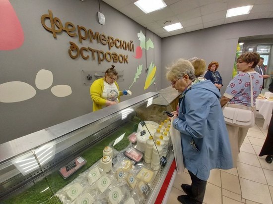 На улице Бирюзова в Рязани открыли первый в регионе «Фермерский островок»