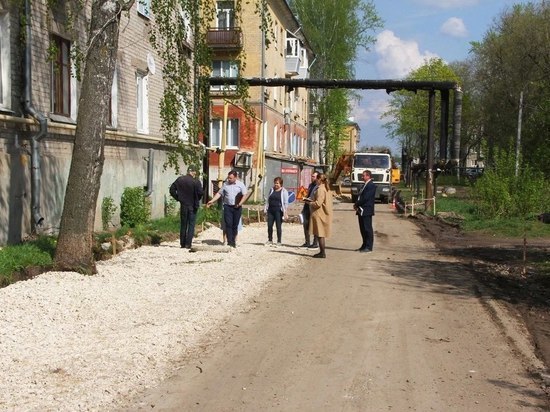 Мэр Рязани Сорокина проверила ремонт дороги к посёлкам Качево и Мордасово