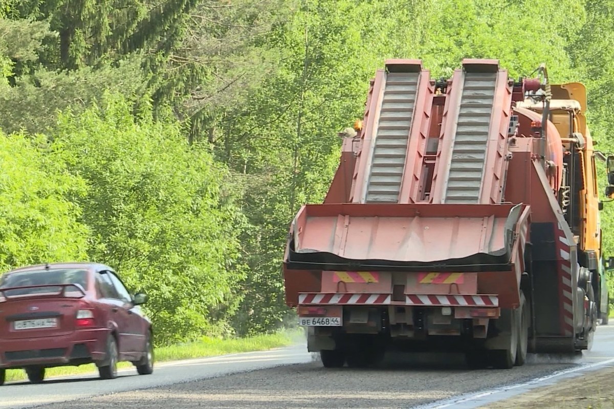 Костромские эксперименты: 20 км областных дорог получат новое покрытие
