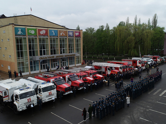 В преддверии Дня пожарной охраны курские спасатели получили новую технику