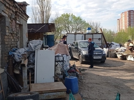 В Пензе выявили два незаконно работающих пункта приема металла