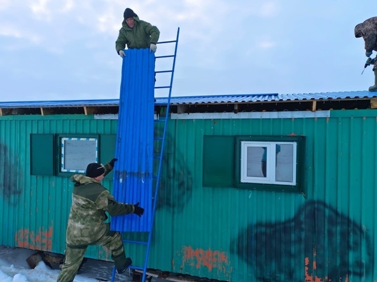 Он располагается на землях Ненецкого заповедника