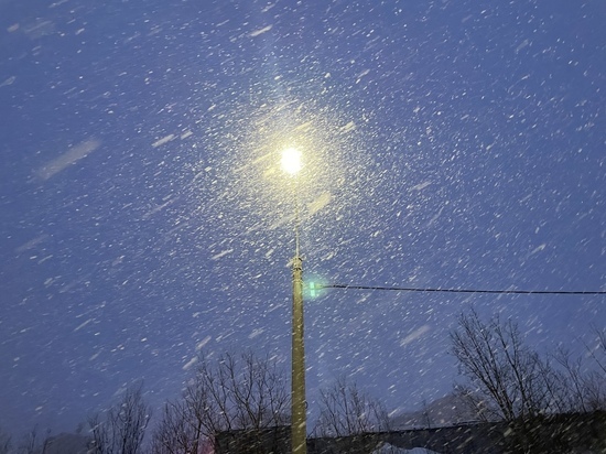 Снег снова добрался до Мурманской области