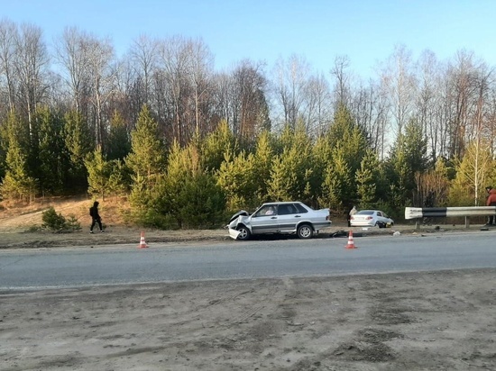 В Омской области в аварии пострадали двое человек