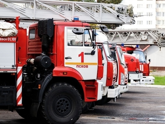 Почти 400 человек спасти псковские пожарные из огня в 2022 году
