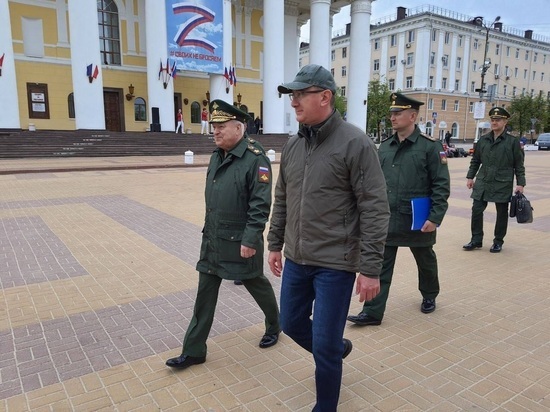 В Калугу прибыл статс-секретарь минобороны РФ Николай Панков