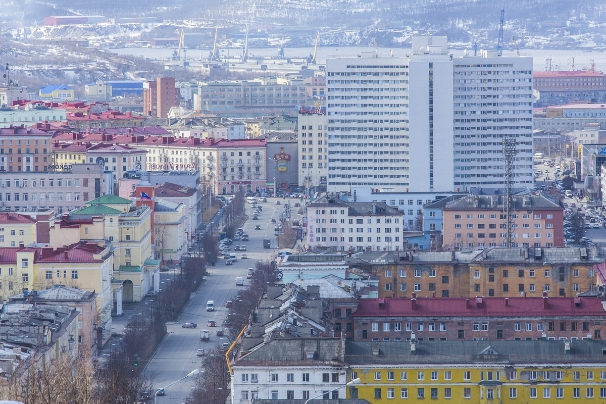 Длинный дом в мурманске фото самый