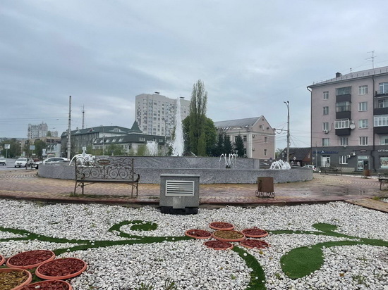 1 мая в Курске включили три фонтана