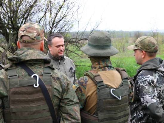 Андрей Никитин проведал новгородских бойцов в ЛНР