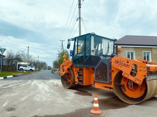 В белгородском селе Погореловка ремонтируют дорогу