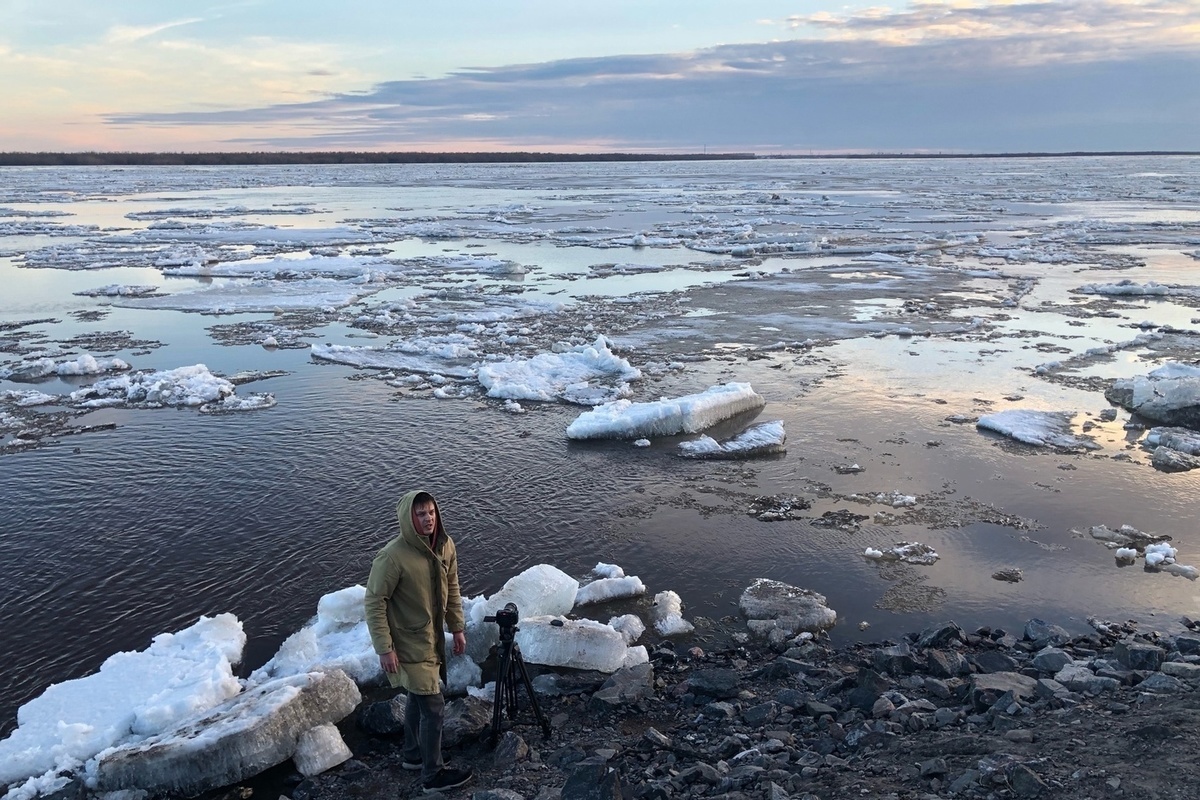 я в белом море