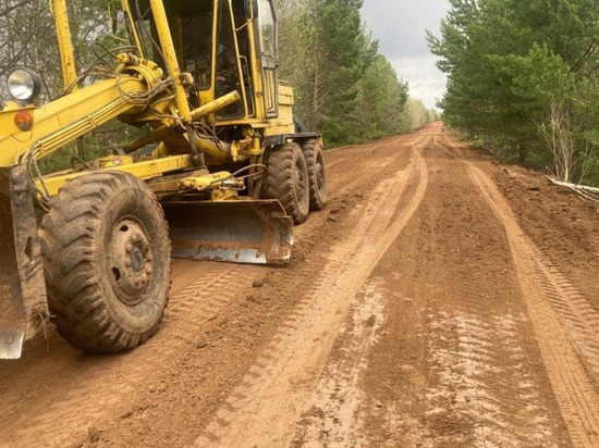 В Глазовском районе начали ремонт дороги Парзи - Абагурт