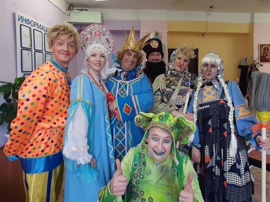 В Серпухове прошел очередной показ спектакля Театра Сказки С.Агуреева