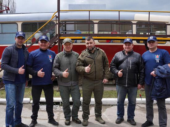 Владимир Путин принял участие в открытии трамвайного движения в Мариуполе