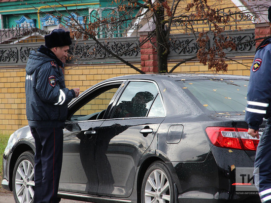 За тонировку задержали десять татарстанских водителей