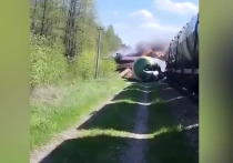 Разлив селитры произошёл в результате схода вагонов на железной дороге в Брянской области, сообщил представитель экстренных служб