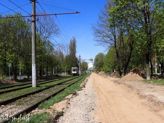 В Смоленске подрядчик резво взялся за реконструкцию бульвара Рыленкова