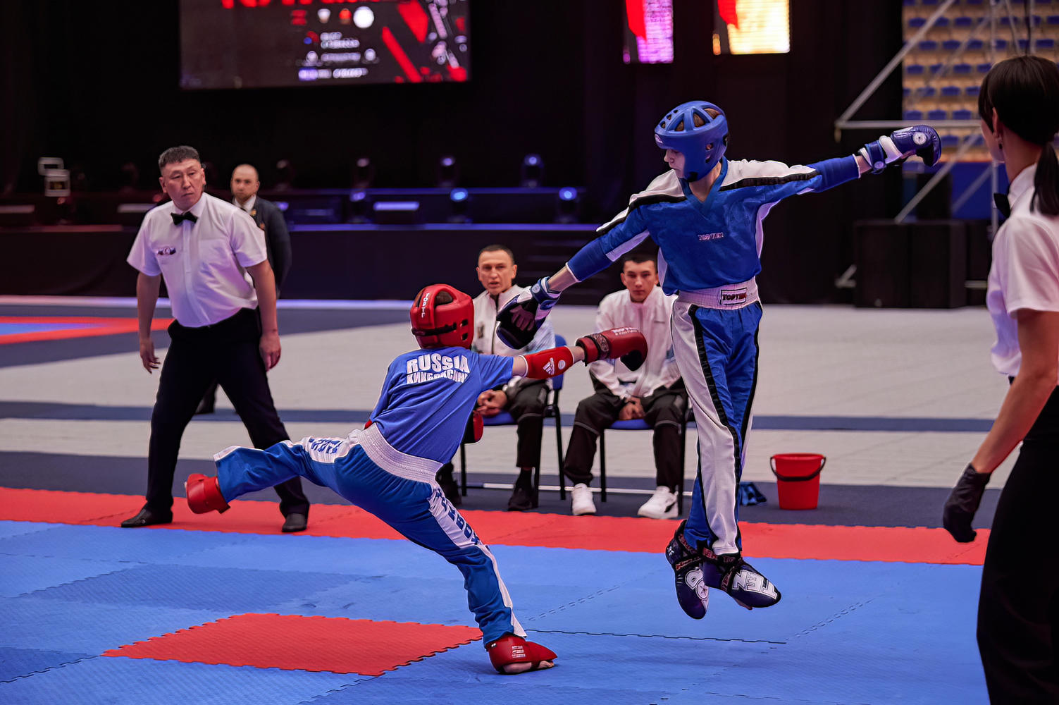 Russian championship in all disciplines of kickboxing started in Kuzbass