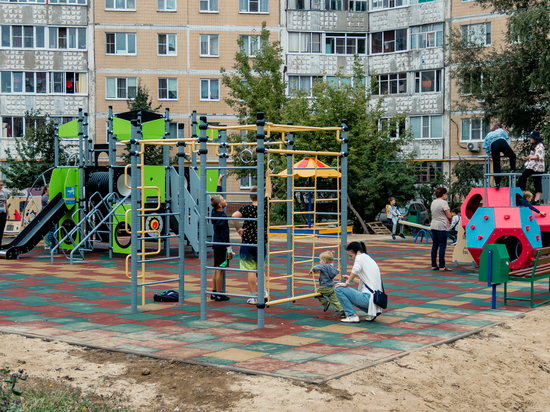 В 2023 году в Рязани установят 45 детских площадок