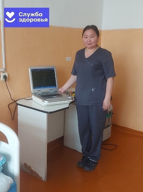 В Бай-Тайгинскую больницу поступил новый  электрокардиограф