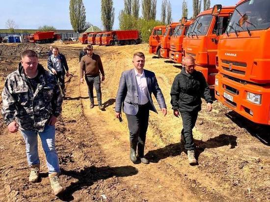 Мэр Белгорода проверил, как идут работы по рекультивации старой городской свалки