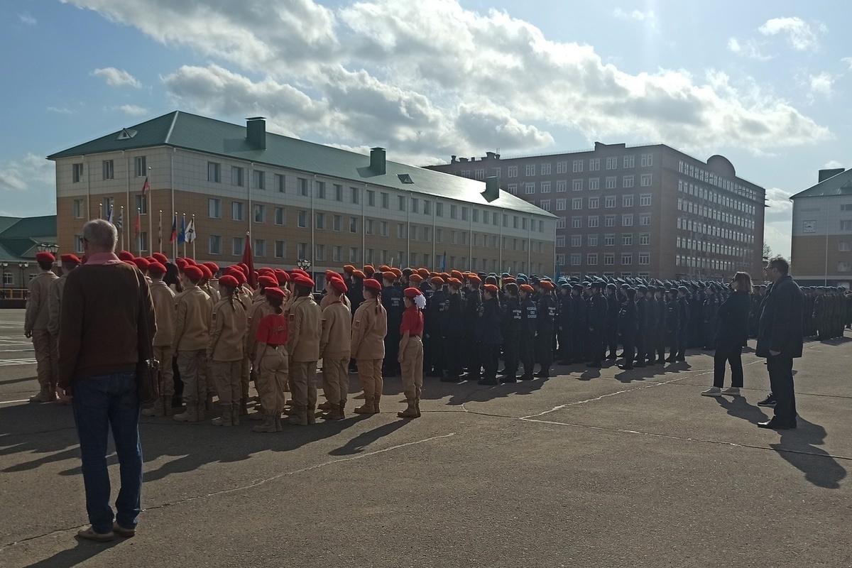Костромские юнармейцы готовятся принять участие в параде 9 мая