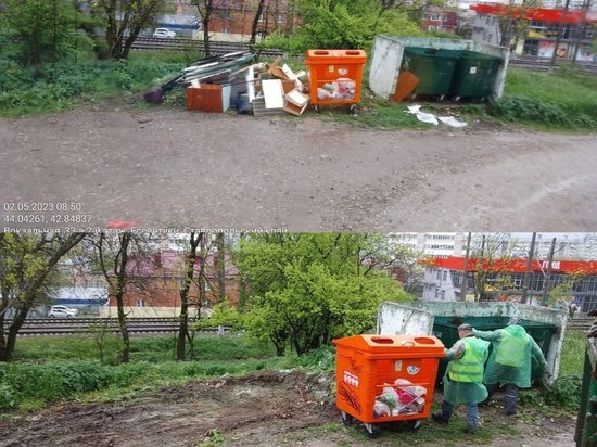 В Ессентуках на мусорных площадках установили фотоловушки