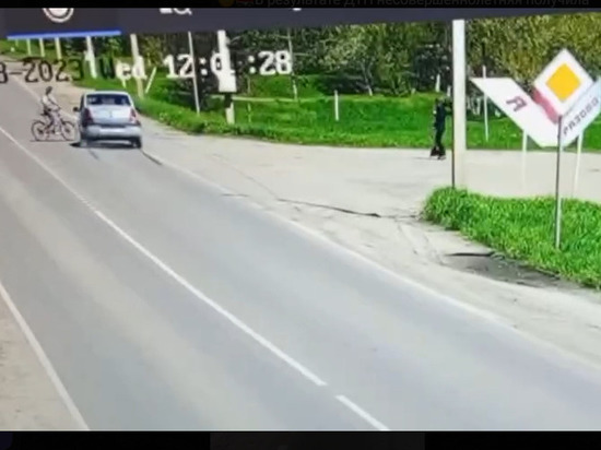 В Белгородской области водитель на перекрестке сбил 11-летнюю велосипедистку