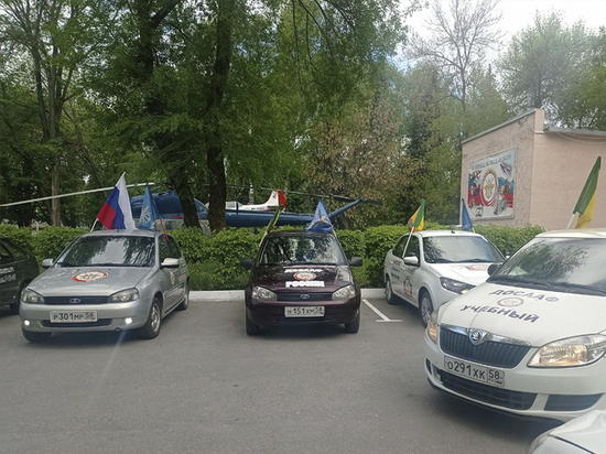 В Пензенской области начался традиционный автопробег «Дорогами Победы»