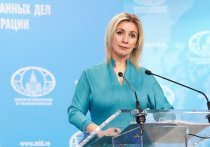 Официальный представитель МИД РФ Мария Захарова считает заявления президента Украины Владимира Зеленского в Международном уголовном суде (МУС) в Гааге «бредом наркомана»