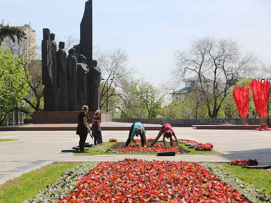 В Воронеже в этом году появится более двухсот цветников