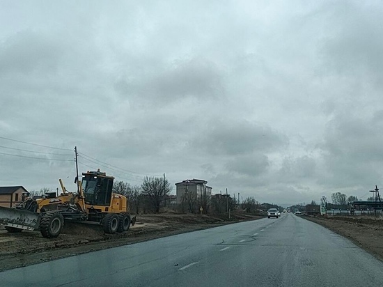 В Кызыле началась реконструкция автодороги на улице Колхозная
