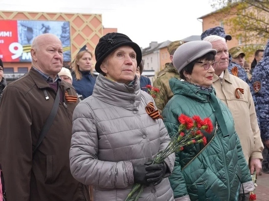 В Великом Новгороде состоялся торжественный митинг, приуроченный ко Дню Победы
