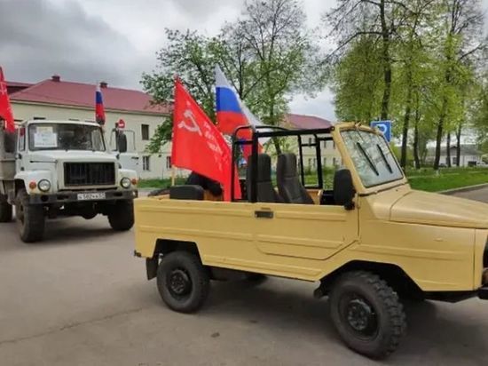 На Орловщине проходят патриотические автопробеги в честь Дня Победы