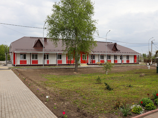 В Глушковском районе Курской области близится к завершению строительство нового корпуса интерната